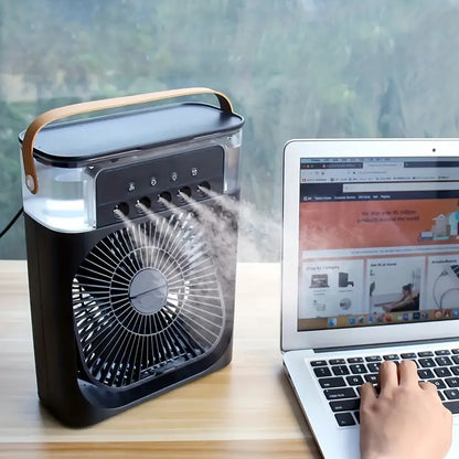 BreezeBliss™ Portable Cooling Fan